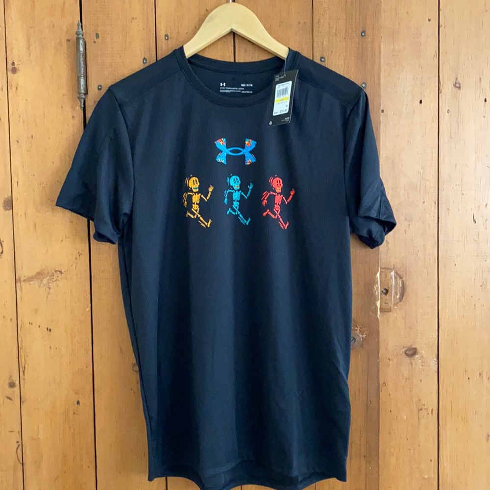 Men’s Under Armour short sleeve fitted running shirt